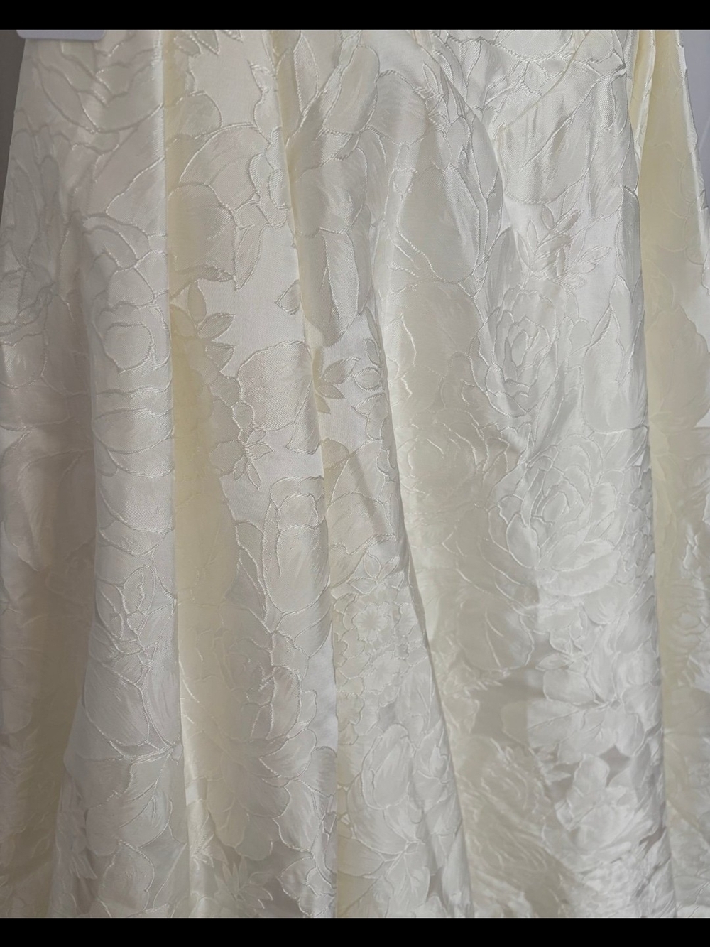 Azazie Ivory Sleeveless Ball Gown Wedding Dress - Picture 8 of 11